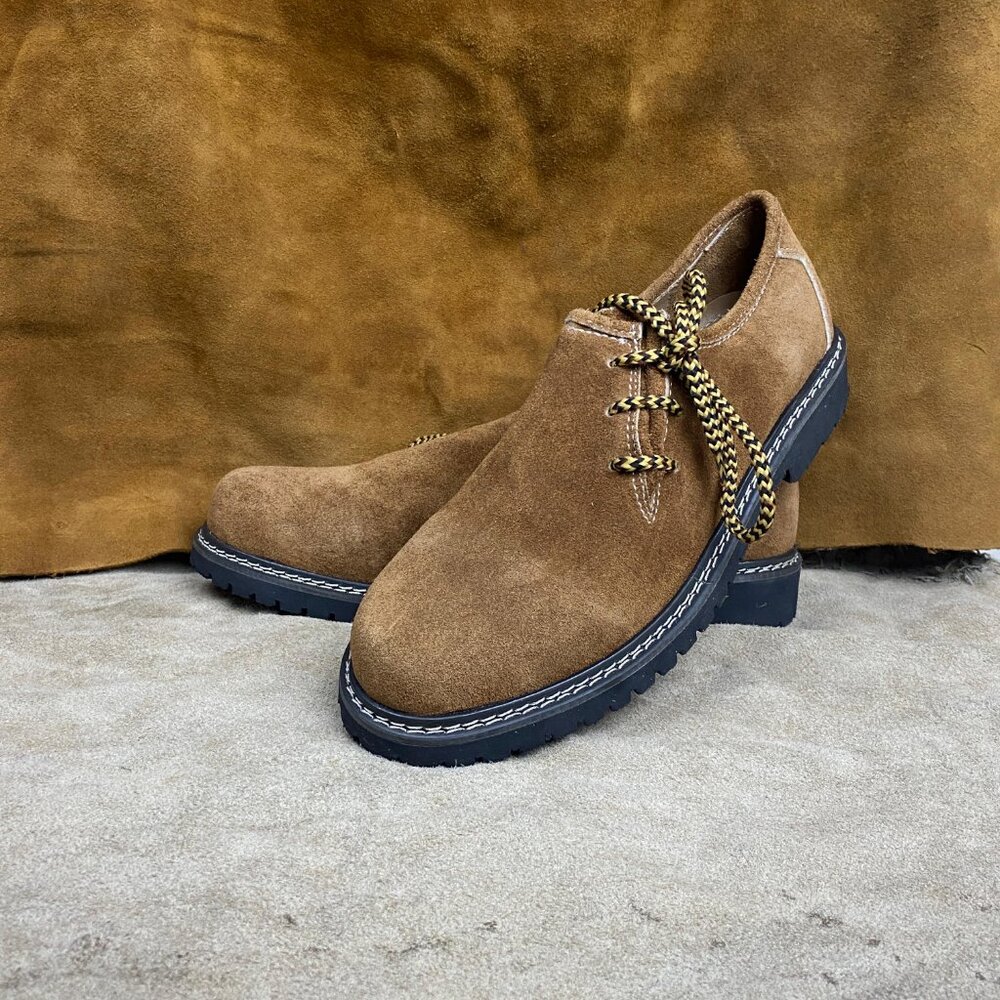 Men’s Suede Shoes Casual Dress Loafers Classic Soft Leather Comfortable Footwear